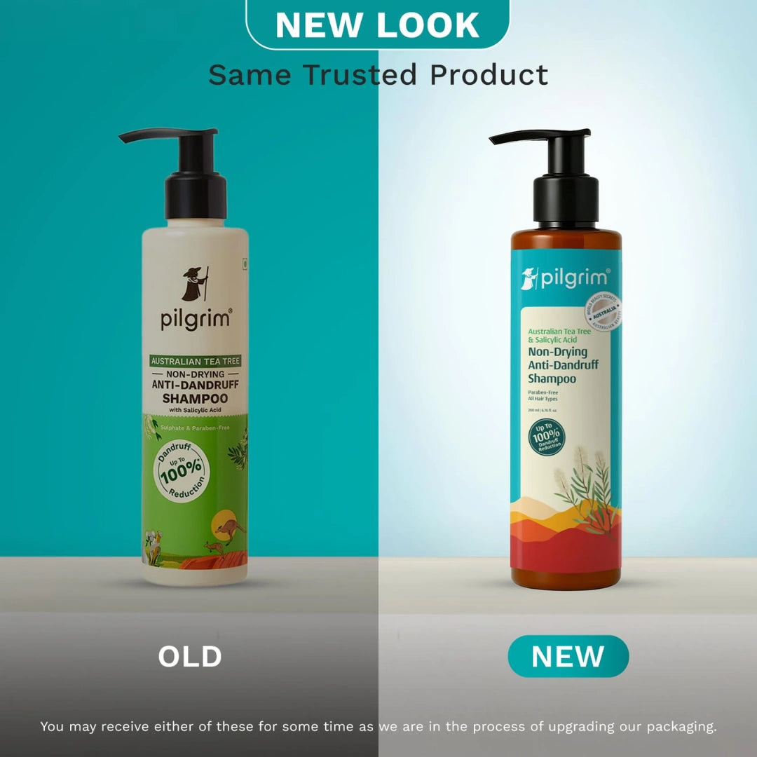 Pilgrim Australian Tea Tree Non-Drying Anti-Dandruff Shampoo 200 ml