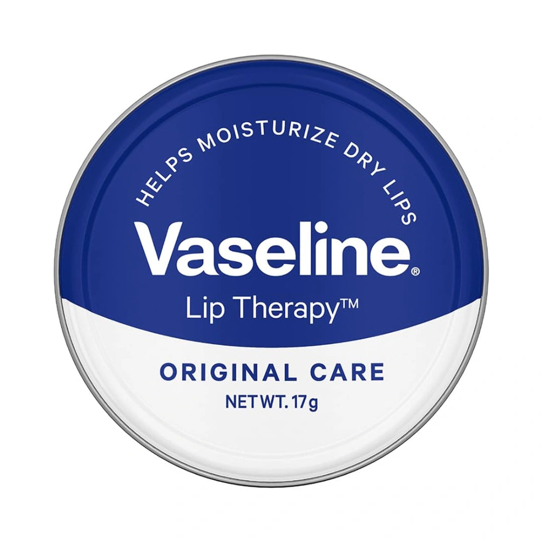 Vaseline Lip Tins Original Care, 17g | Infused with Vitamin E to Hydrate & Moisturize Dry Lips.