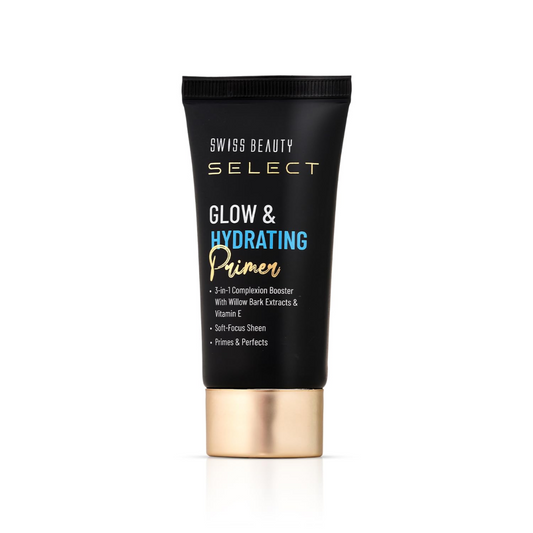 Swiss Beauty Select Glow & Hydrating Primer Enriched With Vitamin E & Witch Hazel Extract |