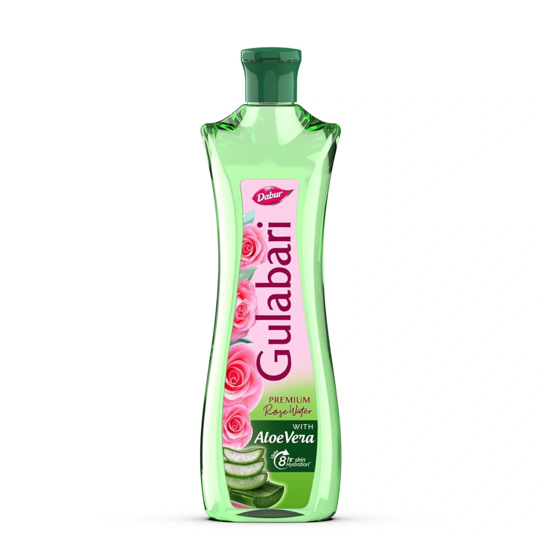 Dabur Gulabari Premium Rose Water with Aloe Vera - 400 ml |