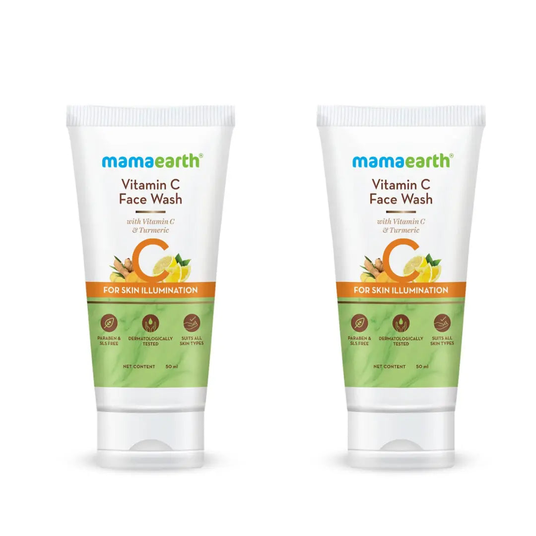 Mamaearth Vitamin C Face Wash  (50ml)