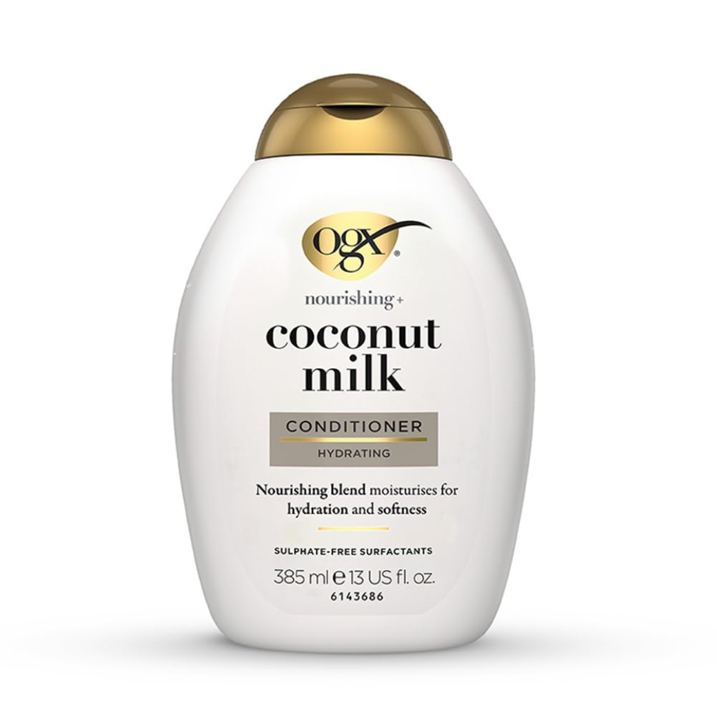 OGX Nourishing + Coconut Milk Moisturizing Conditioner For Strong & Healthy Hair, 385ml