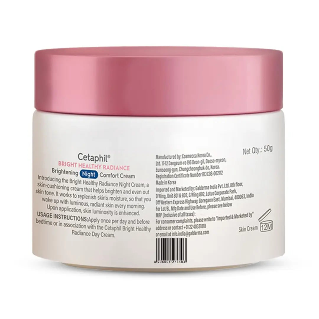 Cetaphil Bright Healthy Radiance Brightening  Night Comfort Cream (50g)