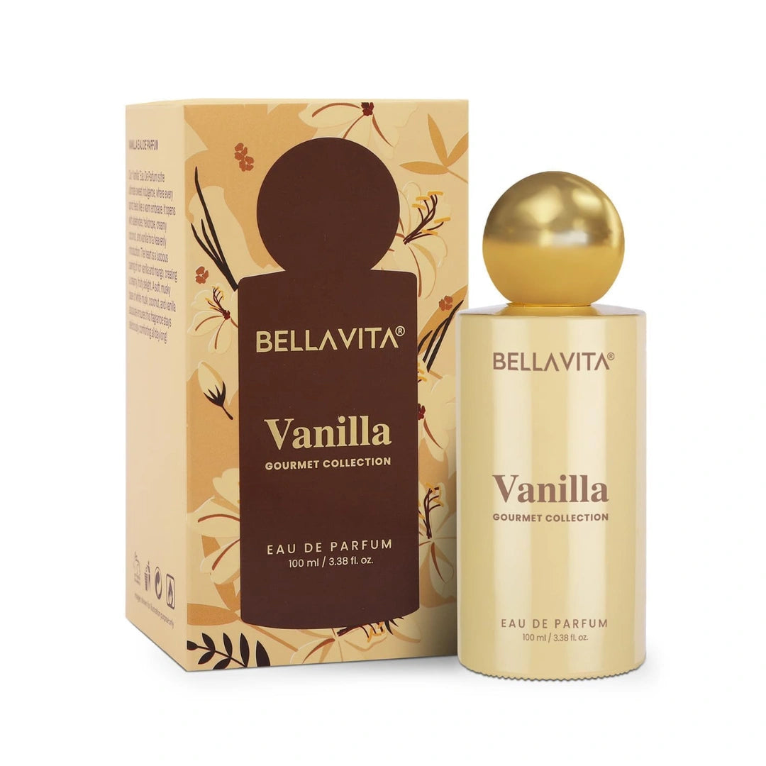 BELLAVITA Gourmet Collection Vanilla | Long Lasting Perfume for Man and Woman | EDP 100ml