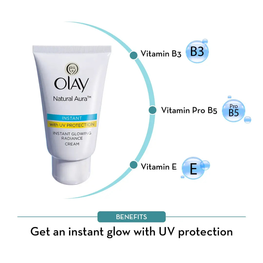 Olay Natural Aura Day Cream pack of 2 40gm
