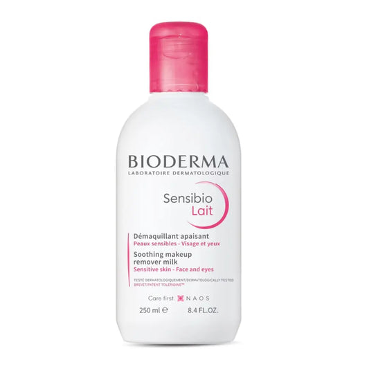 Bioderma Sensibio Lait Demaquillant Soothing Makeup Removing Milk | Gently Cleanses Sensitive Skin (250ml)