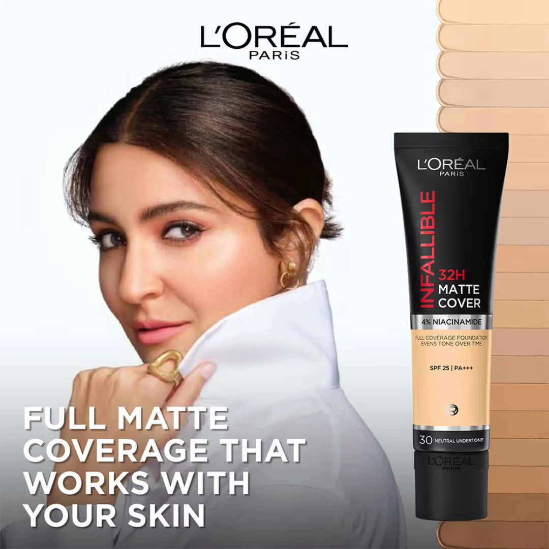 L'Oreal Paris Infallible 32HR Matte Cover Foundation Undertone
