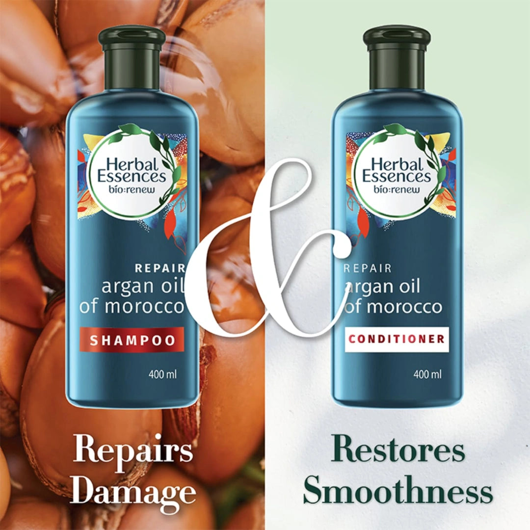 Herbal Essences bio:renew Argan Oil of Morocco CONDITIONER, 400ml | No Parabens No Colourants