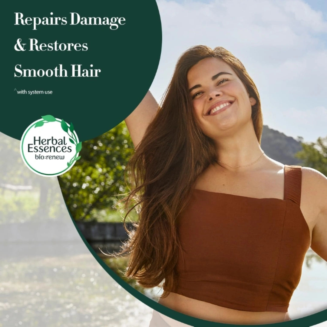 Herbal Essences Moroccan Argan oil Shampoo for Frizz Free, Soft Hair. With Argan Oil for Hair. Paraben Free , 400 ml