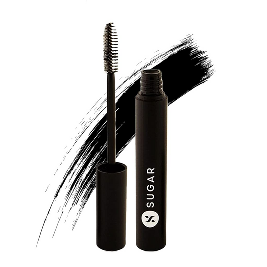 SUGAR Cosmetics Lash Mob Limitless Mascara | Eye Lash Protection & Highly Pigmented - 01 Black With A Bang (Black)