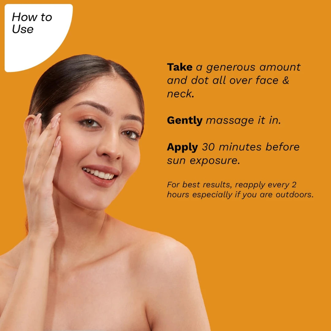 Pilgrim Vitamin C Invisible Sunscreen SPF 50 PA+++ for women & men (45ml)