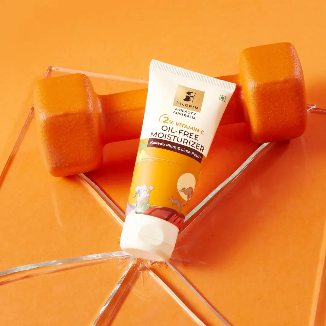 Pilgrim Australian 2% Vitamin C Oil free Moisturizer for oily & acne prone skin (50g)