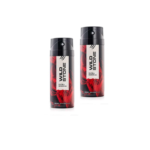 Wild Stone Ultra Deodorant For Men 150 ML (Pack of 2)