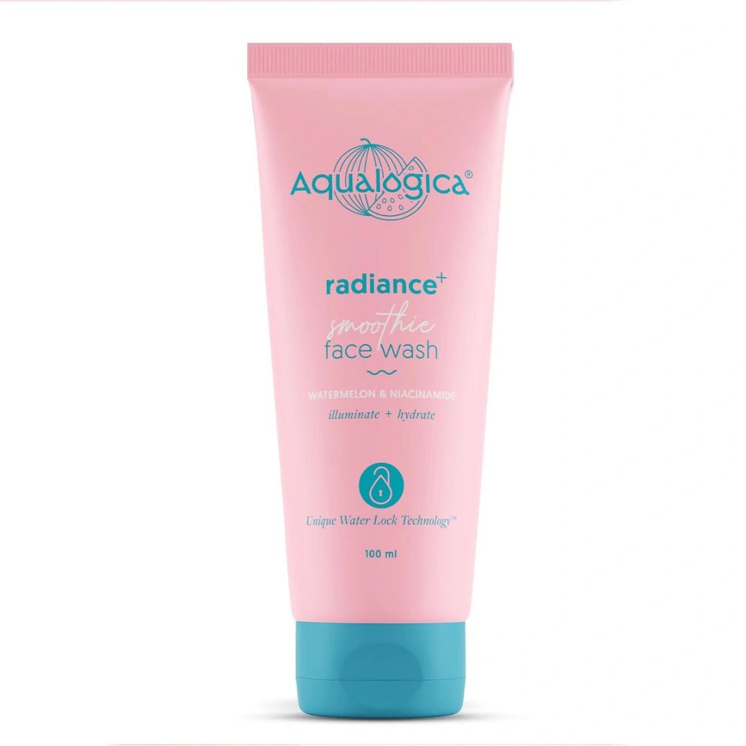 Aqualogica Radiance+ Smoothie Face Wash with Watermelon & Niacinamide for Men & Women (100ml) - Deals999