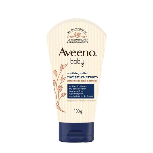 Aveeno Baby Soothing Relief Moisture Cream 100gm - Deals999