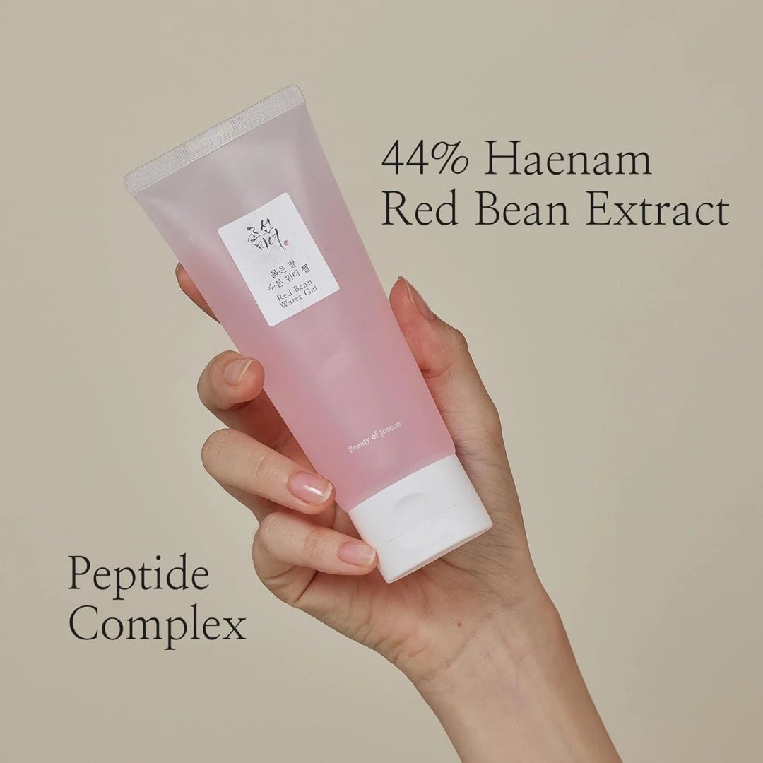 Beauty of Joseon] Red Bean Water Gel | Lightweight Korean Gel Moisturizer (100ml) - Deals999