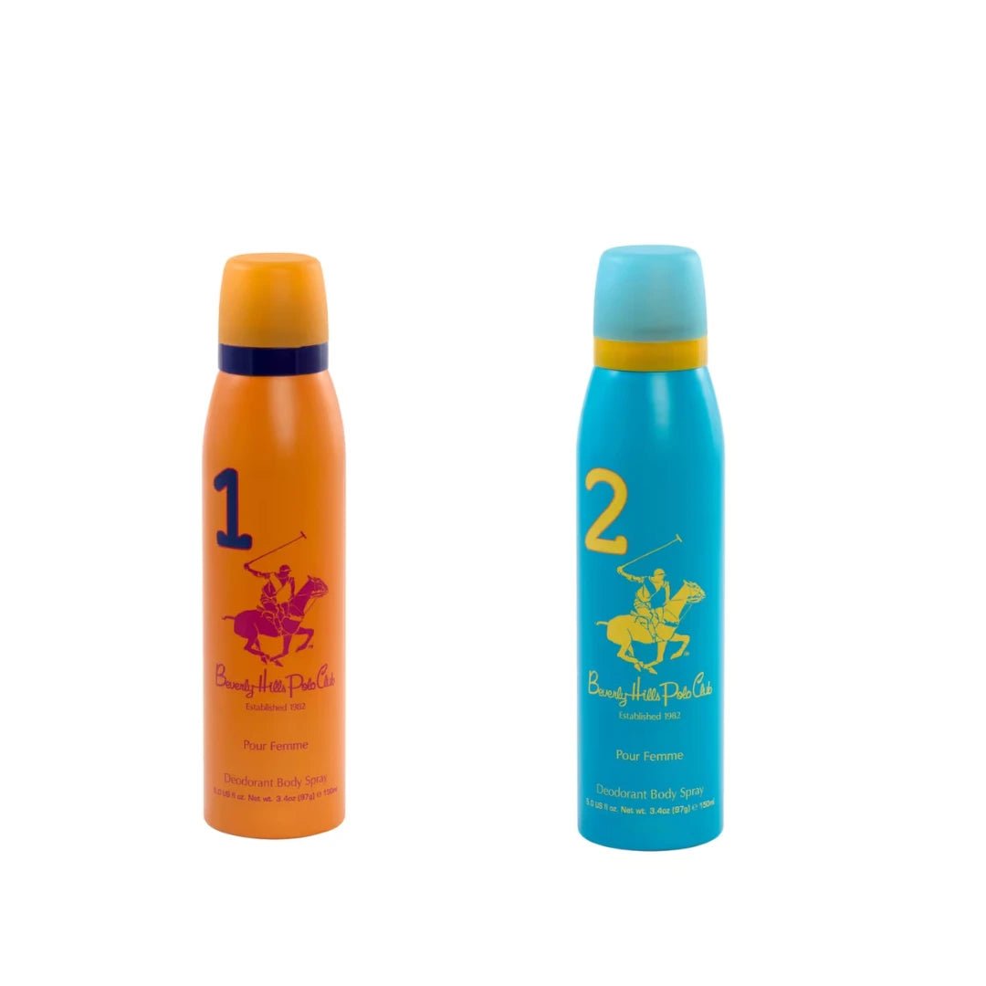 Beverly Hills Polo Club No.1 and No.2 combo deodorant for women - Deals999