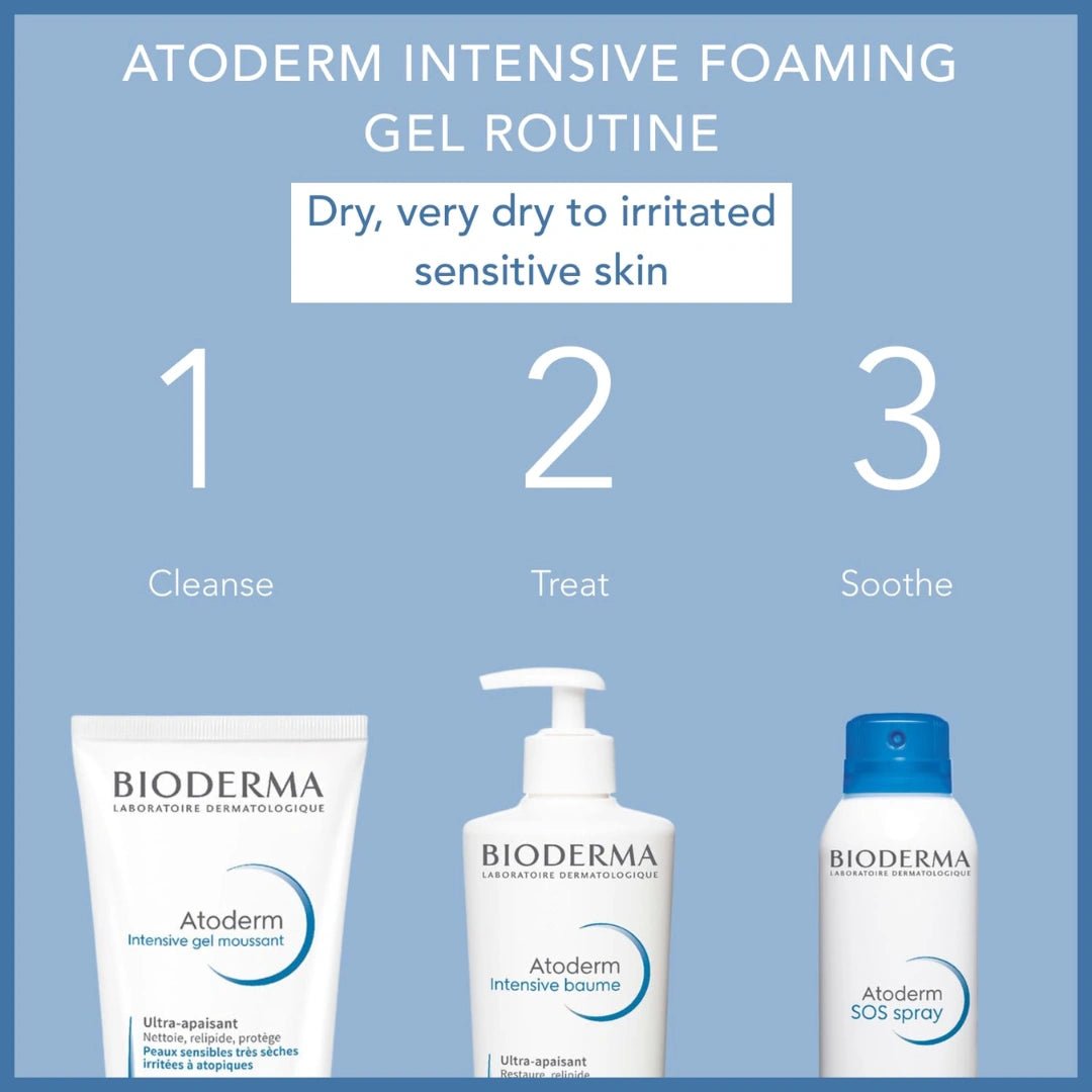Bioderma Atoderm Intensive Face And Body Gel Wash For Infants, Babies,Teens And Adults, 200ml - Deals999