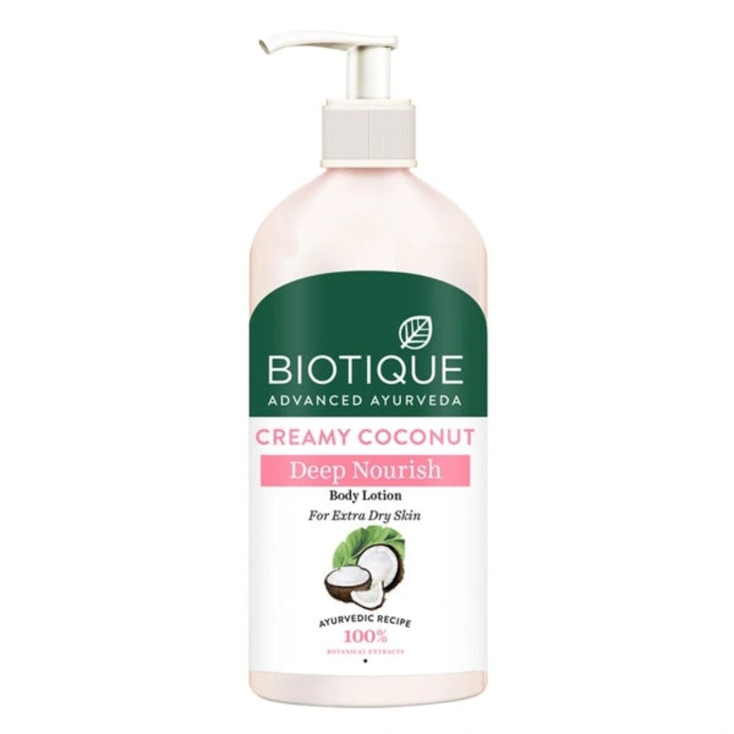 Biotique Creamy Coconut Deep Nourish Body Lotion 300ml - Deals999