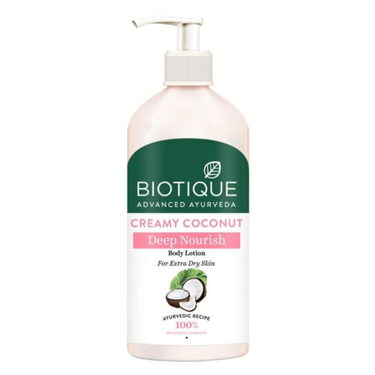 Biotique Creamy Coconut Deep Nourish Body Lotion 300ml - Deals999