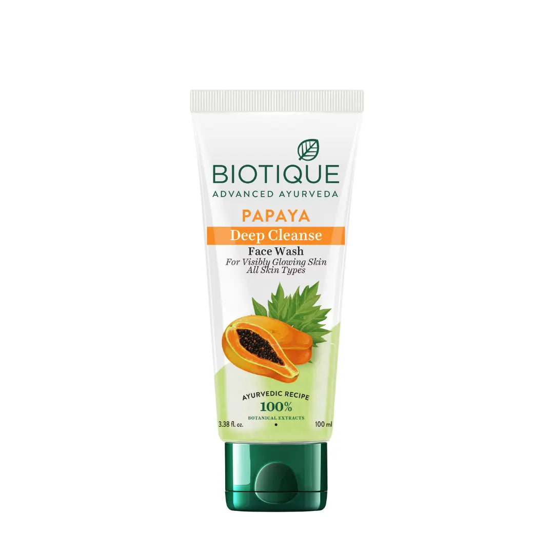 Biotique Bio Papaya Visibly Flawless Skin Face Wash 100ml