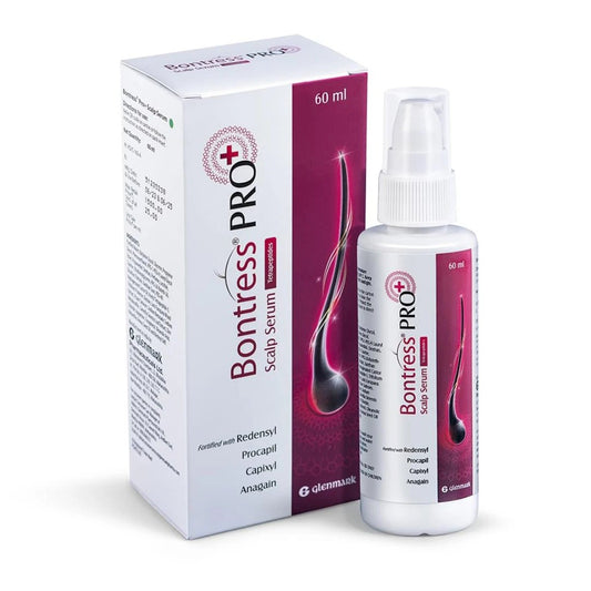 Bontress PRO+ Scalp Serum Fortified with Redensyl, Anagain, Capixyl,Procapil | Hair Serum for Hair Growth & Hair Fall (60ml) - Deals999