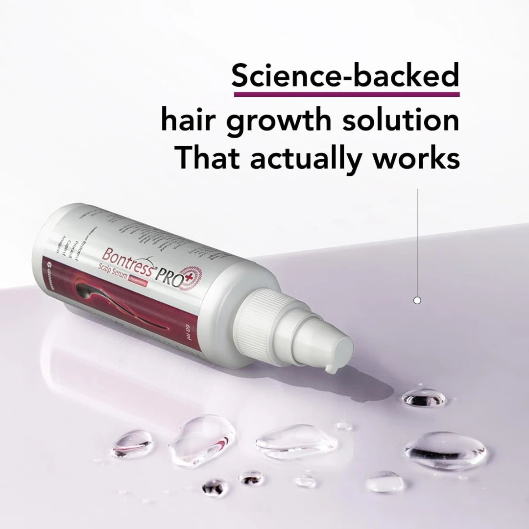 Bontress PRO+ Scalp Serum Fortified with Redensyl, Anagain, Capixyl,Procapil | Hair Serum for Hair Growth & Hair Fall (60ml) - Deals999