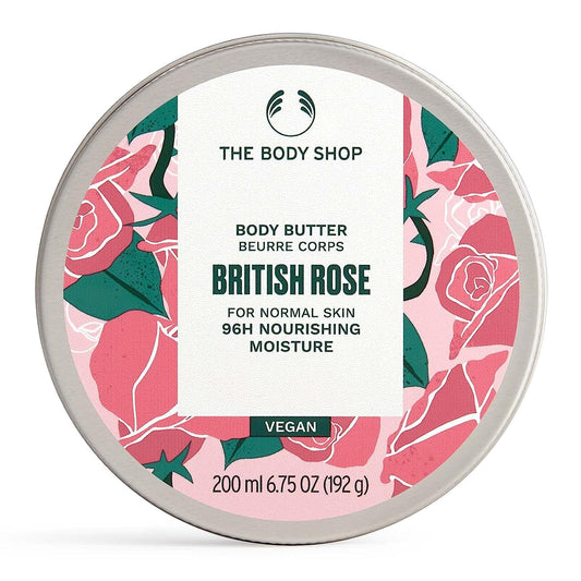 The Body Shop British Rose Instant Glow Body Butter 