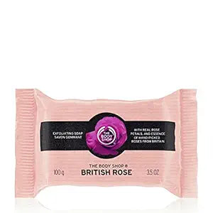 THE BODY SHOP BRITISH ROSE EXFOLIATING SOAP (100 g)