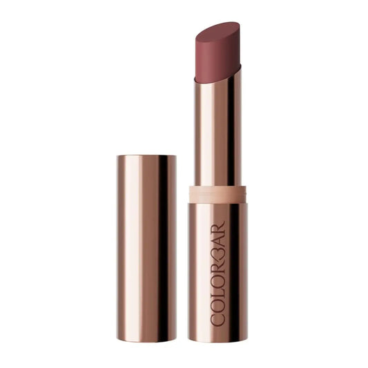 Colorbar Kissproof Lipstick | Leading Lady Mauve | Lightweight Matte Texture | Vegan & Cruelty Free | Free from Paraben, Mineral Oil & Sulphate | Long-Lasting Lip Color (3.7 g)