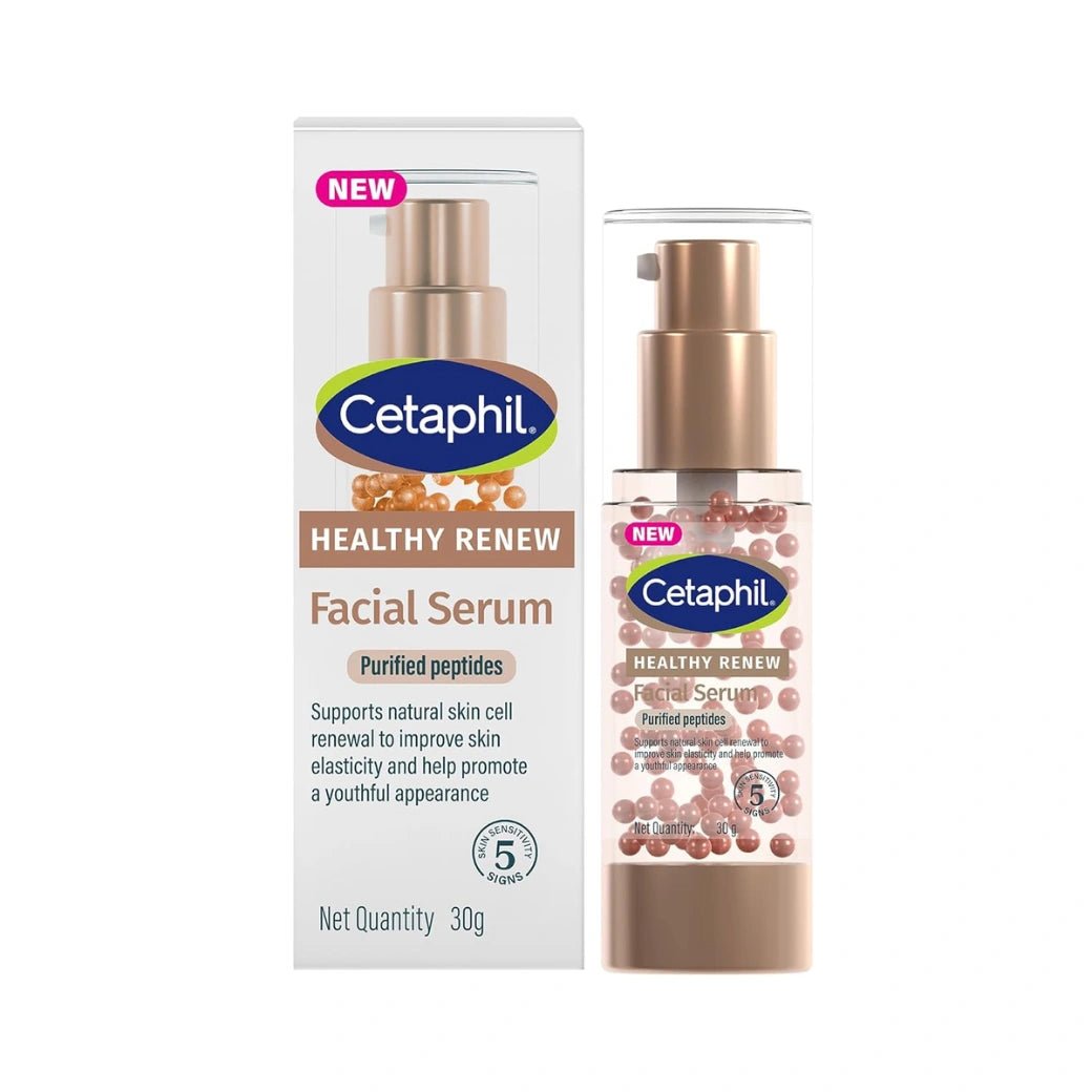 Cetaphil Healthy Renew Anti - Ageing Facial Serum 30 g – Peptide Powered Serum for Sensitive Skin, Helps Smooth Fine Lines & Hydrate - Deals999