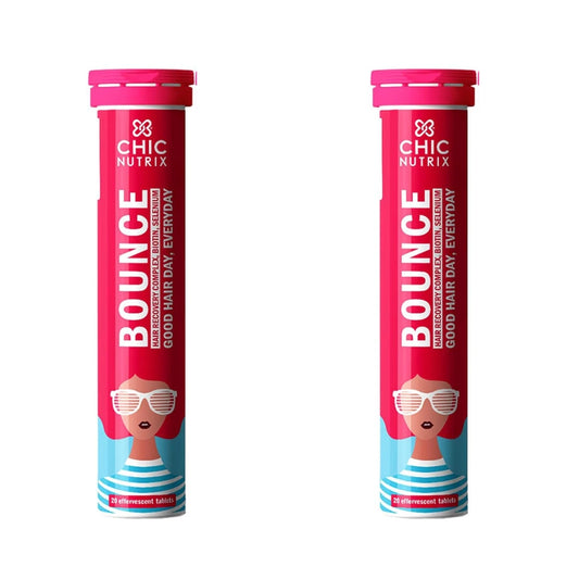 CHICNUTRIX Bounce|20 Raspberry Flavoured Effervescent Tablet 100 grams (pack of 2)