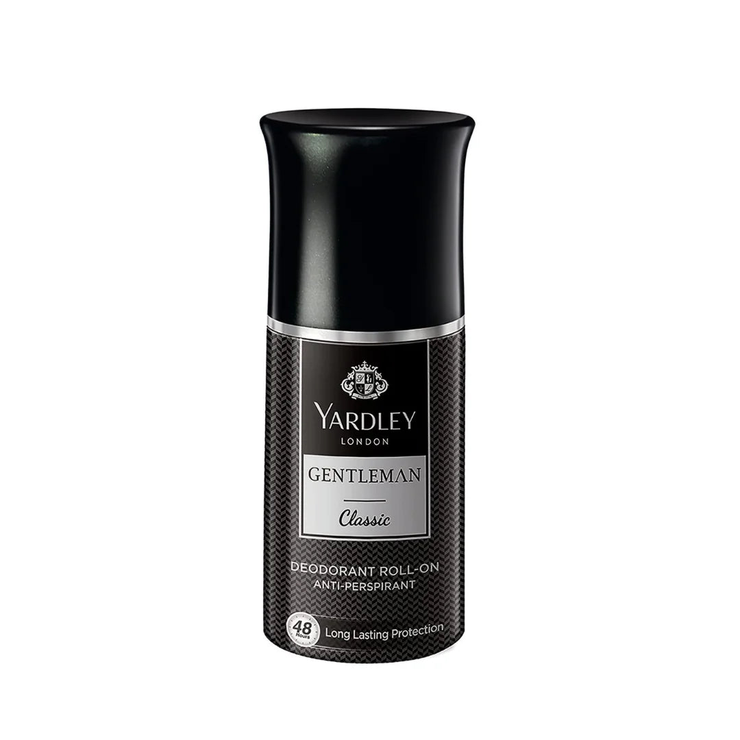 Yardley London Gentleman Classic Deodorant Roll-On| 48-Hours Long Lasting Scent