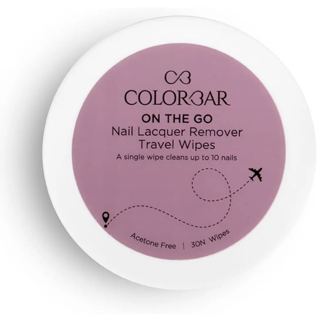 Colorbar On The Go Nail Lacquer Remover Wipes Rainbow Bouquet - 30's - Deals999