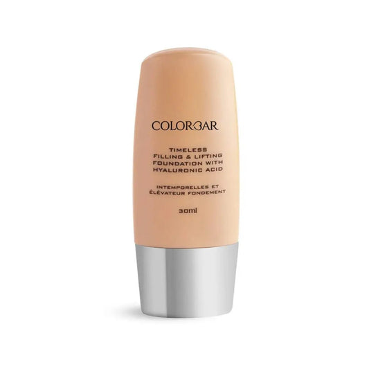 Colorbar Timeless Filling And Lifting Foundation New 30Ml Light Linen | Translucent Finish | Enriched with Hyaluronic acid and Vitamin E | Lightweight | Long - lasting application |Non - comedogenic formula I Liquid - Deals999