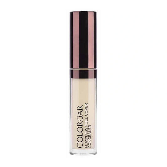 Colorbar Flawless Matte Finish Full Cover Liquid Concealer (001 VELVET, 6 ml) | Smooth, Matte effect | Full Coverage | Long-lasting | Suitable for sensitive skin