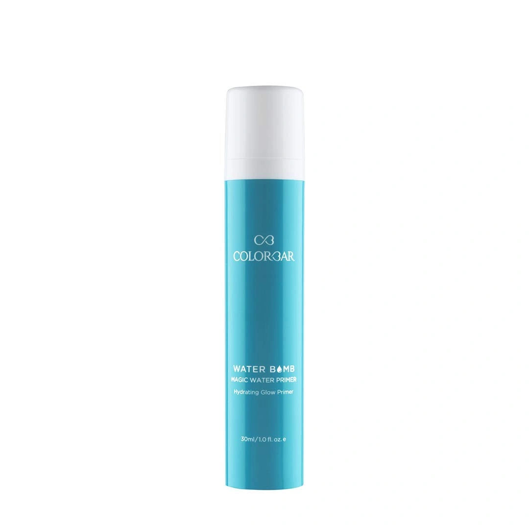 Colorbar Magic Water Primer, Clear, 30 ml | Feather-light glow primer |Ddelivers instant hydration | Protection from pollutants
