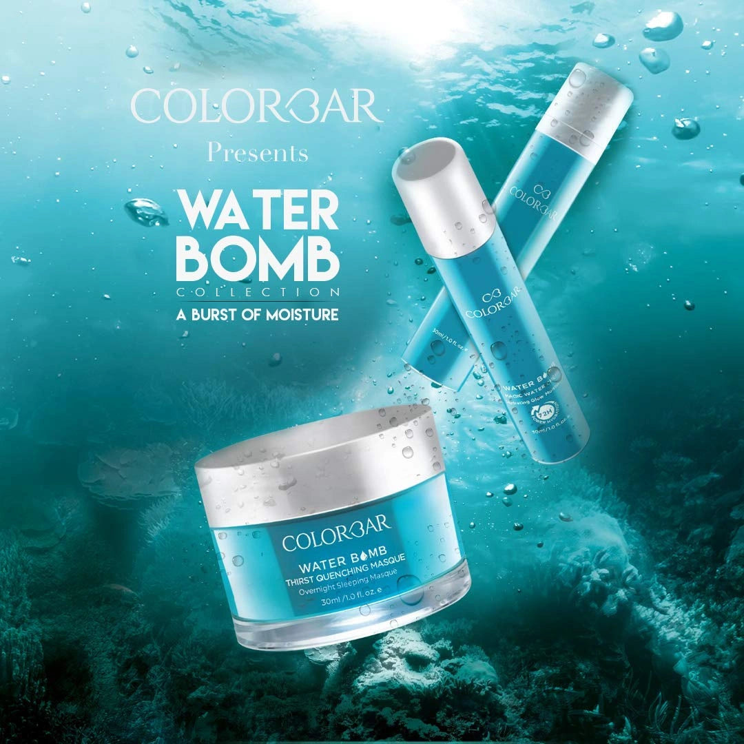 Colorbar Magic Water Primer, Clear, 30 ml | Feather-light glow primer |Ddelivers instant hydration | Protection from pollutants