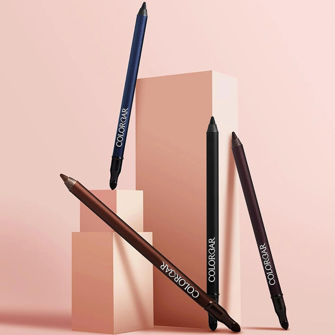 Colorbar Just Smoky Pencil Kajal Just Brown, Matte Finish, 1.2G | Waterproof And Non-Transfer | Lasts Upto 12 Hours | Paraben Free