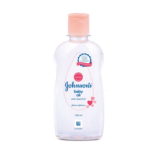 Johnson's Baby Oil With Vitamin E (100ml)