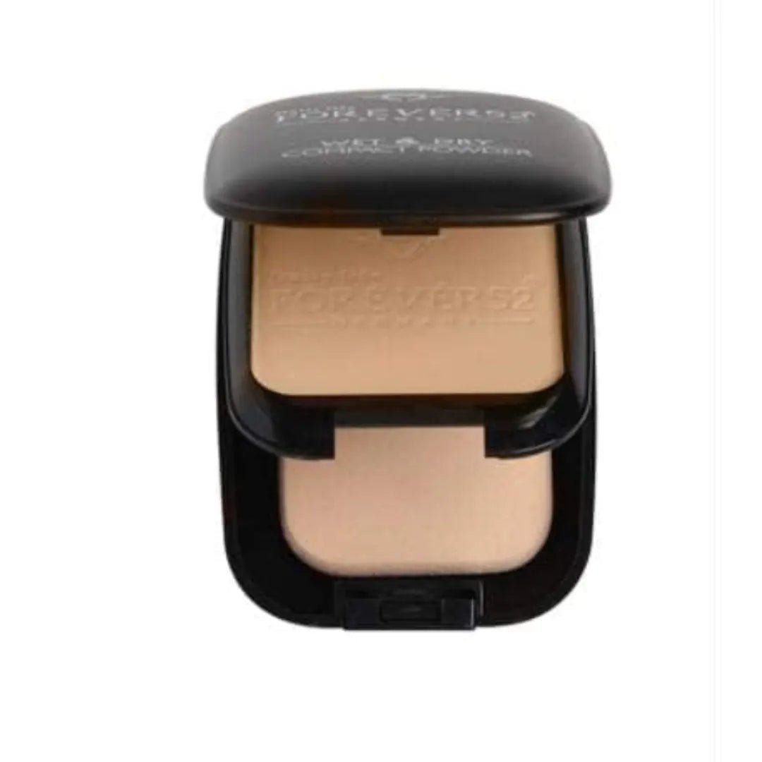 Daily Life Forever52 Dual Wet and Dry Compact + Makeup Setting Powder (Natural - 003, 12g) | Matte Finish | Lightweight | Long Lasting | Enriched With Vitamin E | Vegan - Deals999