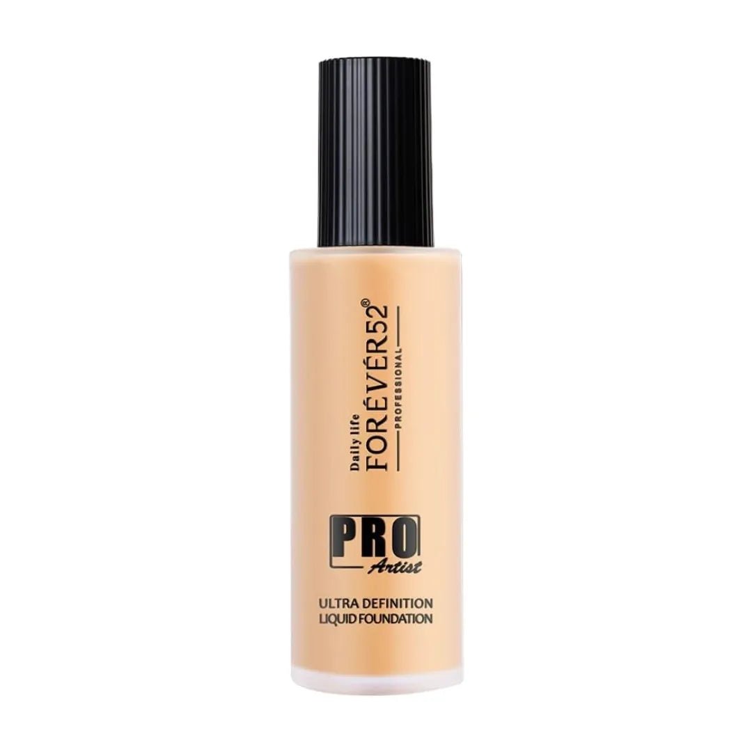 Daily Life Forever52 Pro Artist Ultra Definition Liquid Foundation - 60Ml(Custard - 02, Fair Skin Tone) Matte & Poreless Long - Lasting Full Coverage Foundation For Women - Deals999