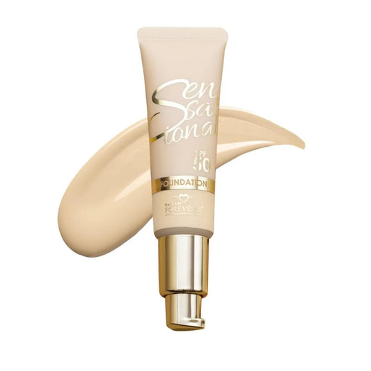 Daily Life Forever52 Sensational Liquid Foundation | SPF 50+, Full Coverage with Hyaluronic Acid, Niacinamide & Vitamin E | 12HR Radiant, Long - Lasting Finish - Deals999