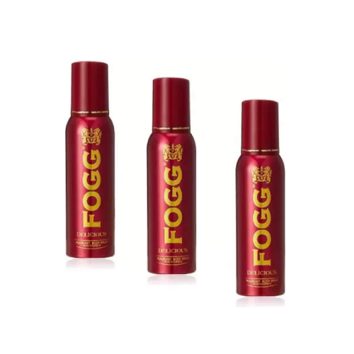 Fogg DELICIOUS DEODORANT FOR WOMEN 120 ML ( PACK OF 3 )