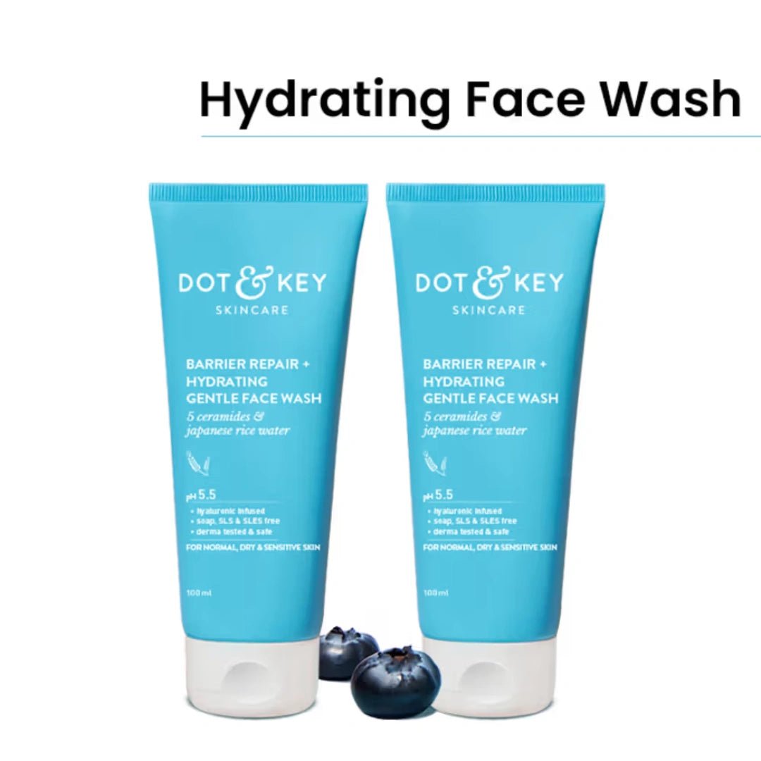 Dot & Key Barrier Repair Hydrating Gentle Face Wash - Pack of 2 - Deals999