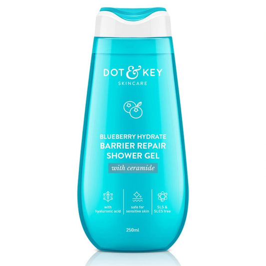 Dot & Key Blueberry Hydrate Barrier Repair Shower Gel (250ml) - Deals999