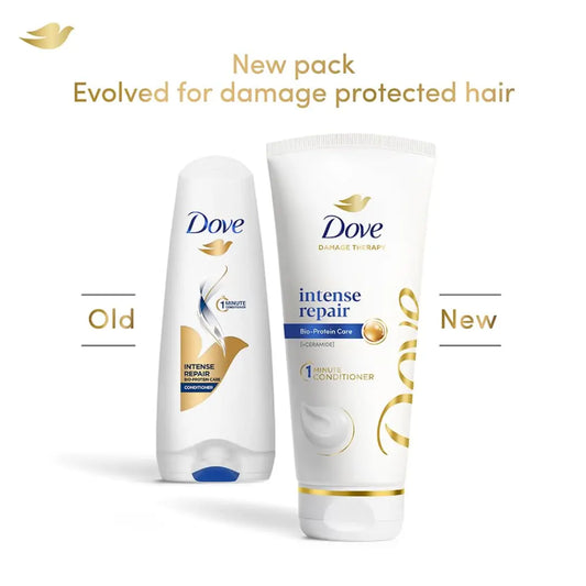 Dove Intense Repair Conditioner 175 ml|| With Keratin Actives to Smoothen Dry and Frizzy Hair - Deep Conditions Damaged Hair for Men & Women