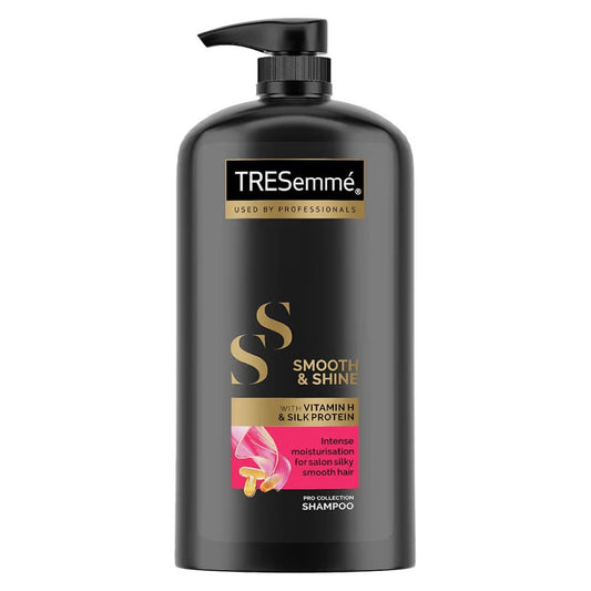 Tresemme Smooth & Shine Shampoo for Silky Smooth Hair with Biotin and Moisturises Dry & Frizzy Hair (1000ml)