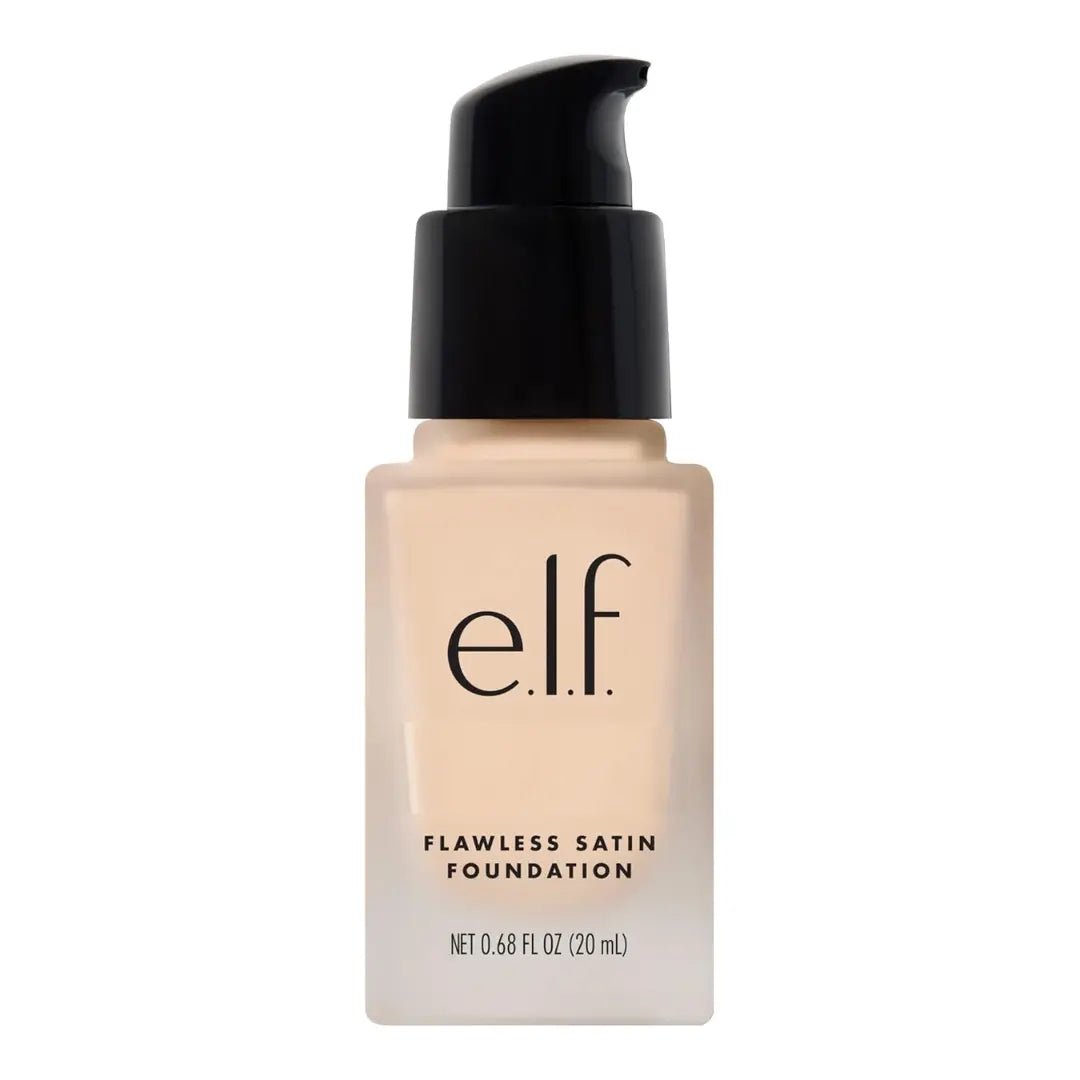 e.l.f. Flawless Finish Foundation, Lightweight & Medium Coverage, Semi - Matte Finish, 0.68 Fl Oz (20mL) - Deals999