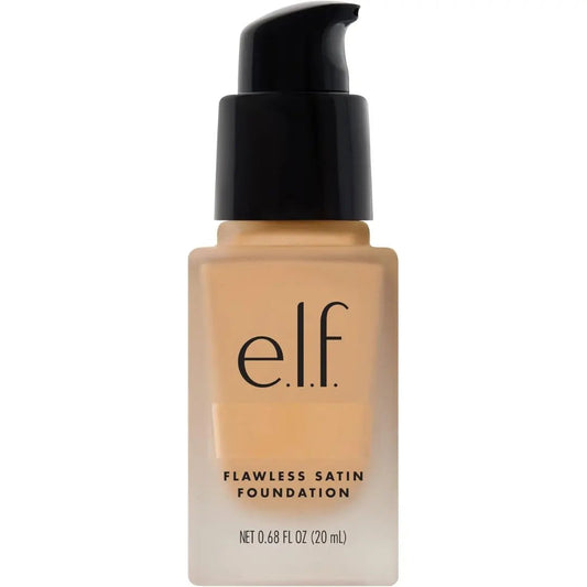 e.l.f. Flawless Finish Foundation, Lightweight & Medium Coverage, Semi - Matte Finish, 0.68 Fl Oz (20mL) - Deals999